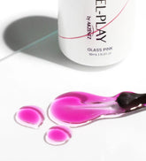 Akzentz Gel Play Glass Series PINK - 10ml Bottle